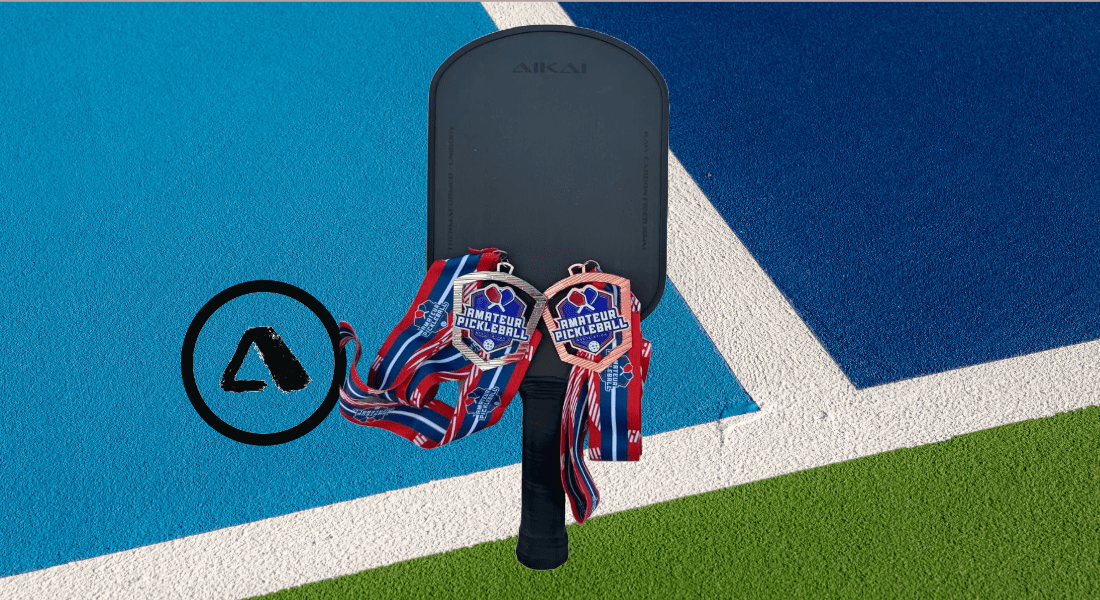 Welcome to our corner of the pickleball universe - where passion meets precision and performance is an art form. Performance pickleball paddle quality carbon fiber power control feel touch.  www.aikai.co/